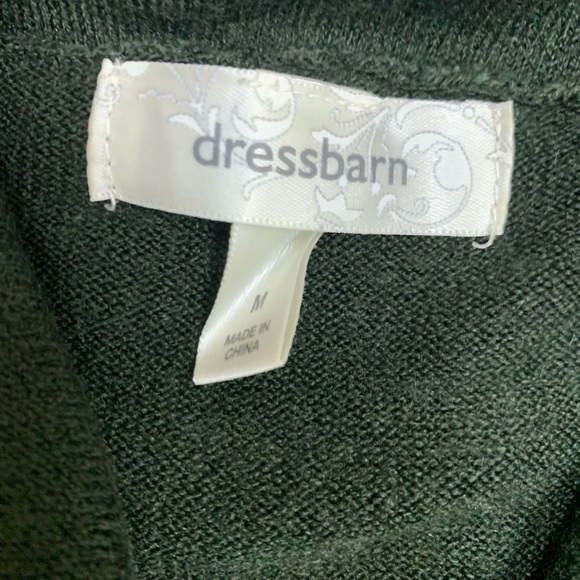 Dressbarn Green Sweater Dress - Picture 4 of 4